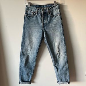 Levi’s Wedgie Selvedge Jean in Foothills